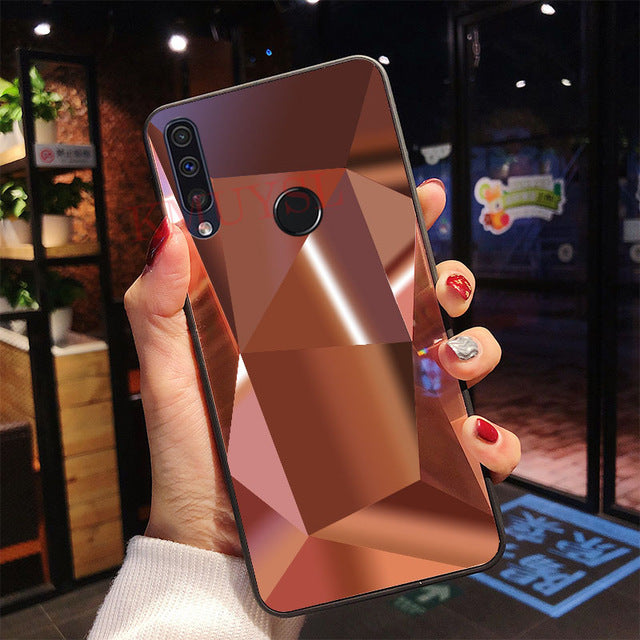 For Honor 10i 6.21" Case For Huawei Honor 10i Mirror Diamond Cover For Huawei P30 P20 Mate 20 10 Lite Pro P Smart Y9 2019 Coque