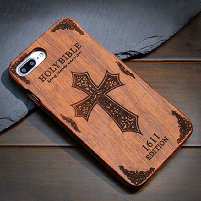 Wood Case For Samsung Galaxy S5 S6 S7 S8 S9 Edge Plus Note 3 8 9 Celular Phone Cases Cover 100% Natural Bamboo Carving Fundas