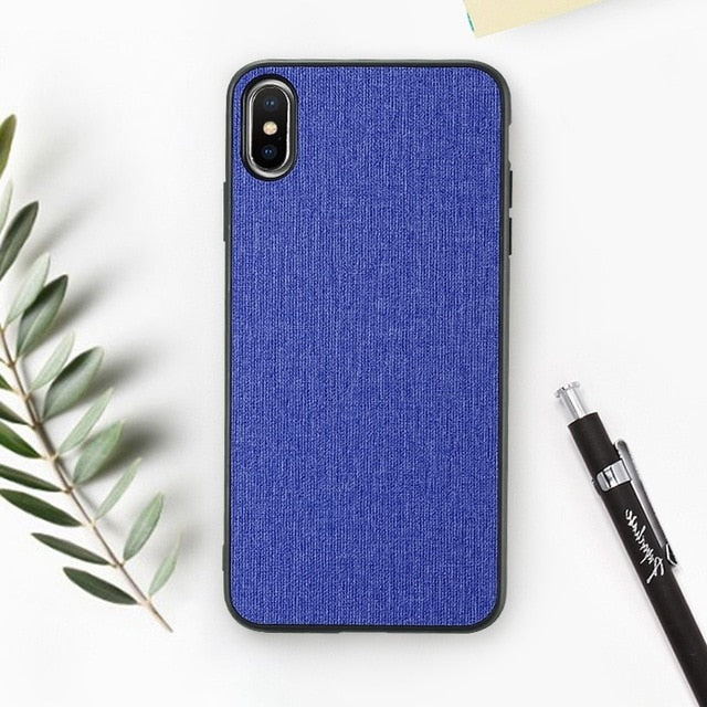KISSCASE Fabric Case For Xiaomi Redmi Note 7 Note 5 6a Cover Phone Cases For Xiaomi Mi 8 Mi 8 se A1 A2 for Pocophone F1 Capinhas