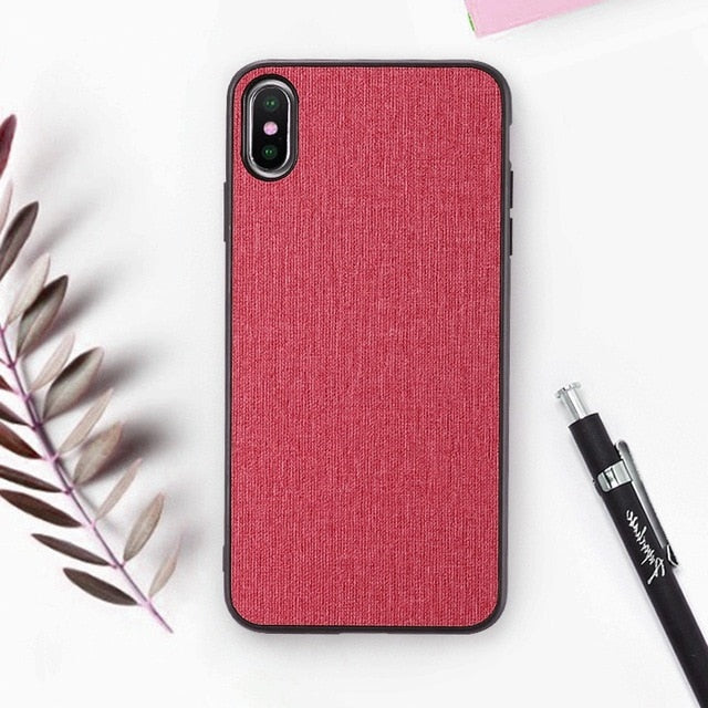 KISSCASE Fabric Case For Xiaomi Redmi Note 7 Note 5 6a Cover Phone Cases For Xiaomi Mi 8 Mi 8 se A1 A2 for Pocophone F1 Capinhas