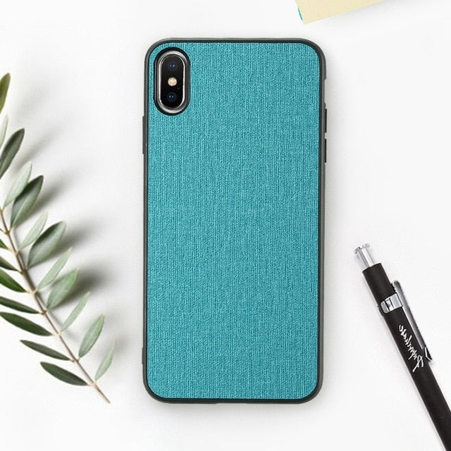 KISSCASE Fabric Case For Xiaomi Redmi Note 7 Note 5 6a Cover Phone Cases For Xiaomi Mi 8 Mi 8 se A1 A2 for Pocophone F1 Capinhas