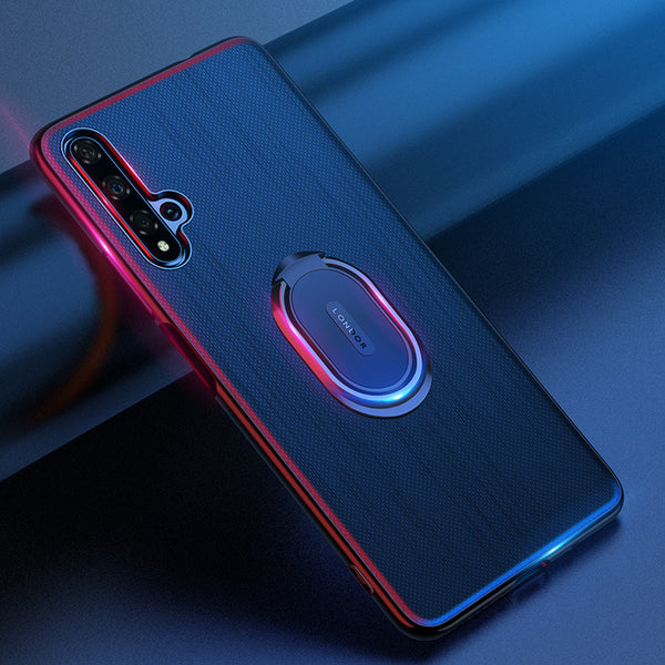 For Huawei Honor 20 Case Cover Luxury Leather Magnetic Ring Stand Holder Phone Cases For Huawei Honor 20 Pro Back Cover Coque