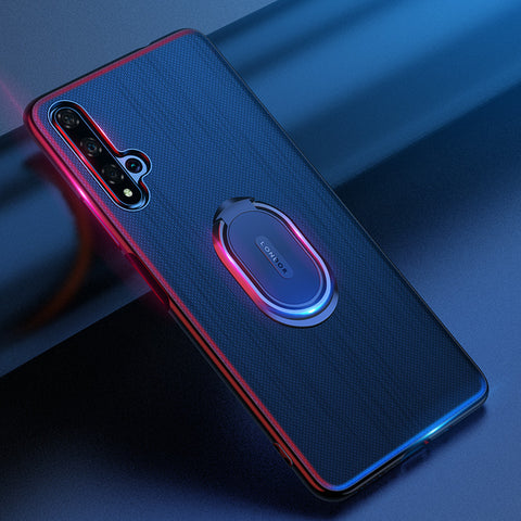 For Huawei Honor 20 Case Cover Luxury Leather Magnetic Ring Stand Holder Phone Cases For Huawei Honor 20 Pro Back Cover Coque