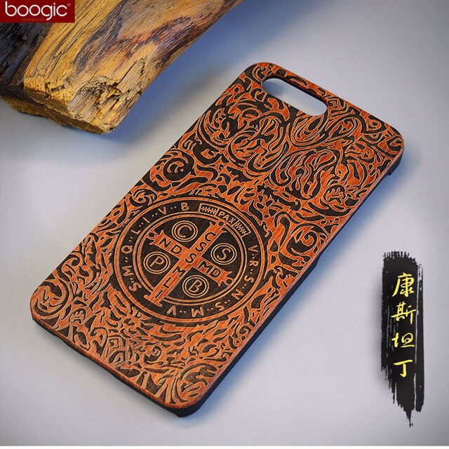 Unique OnePlus 5 A5000 Slim Bamboo Wood PC Back Cover Case For Oneplus Five One plus 5 Phone Cases