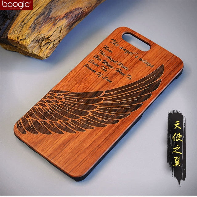 Unique OnePlus 5 A5000 Slim Bamboo Wood PC Back Cover Case For Oneplus Five One plus 5 Phone Cases