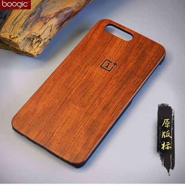 Unique OnePlus 5 A5000 Slim Bamboo Wood PC Back Cover Case For Oneplus Five One plus 5 Phone Cases