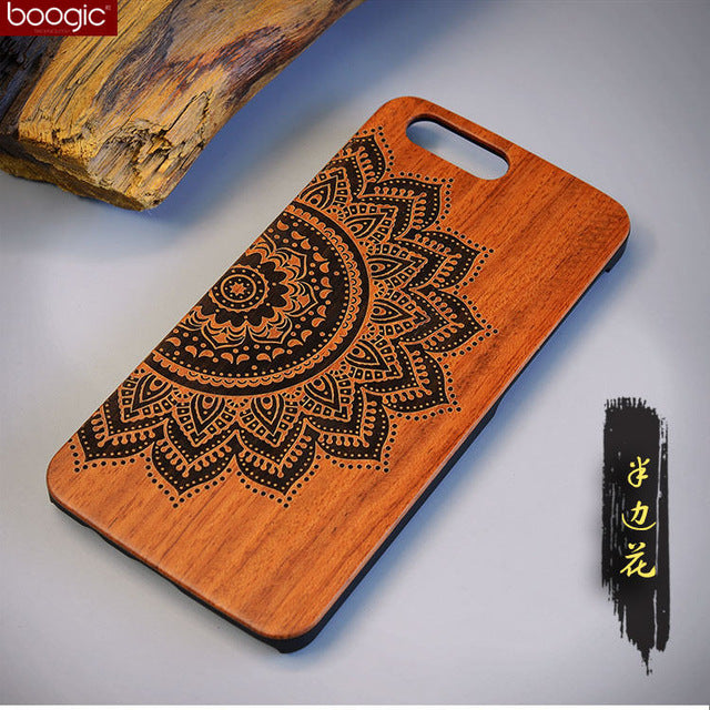 Unique OnePlus 5 A5000 Slim Bamboo Wood PC Back Cover Case For Oneplus Five One plus 5 Phone Cases