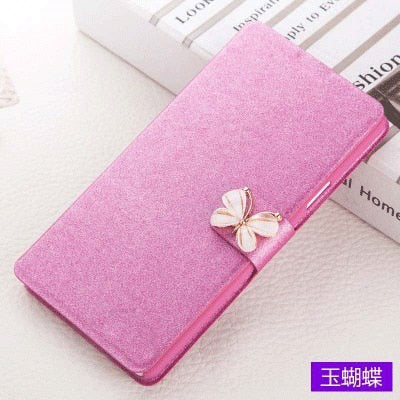 Luxury Flip Case For Samsung Galaxy J3 2017 J330 J330F J 3 J300 2016 J320F Prime J3pro Phone Bag Cover With LOVE & Rose Diamond