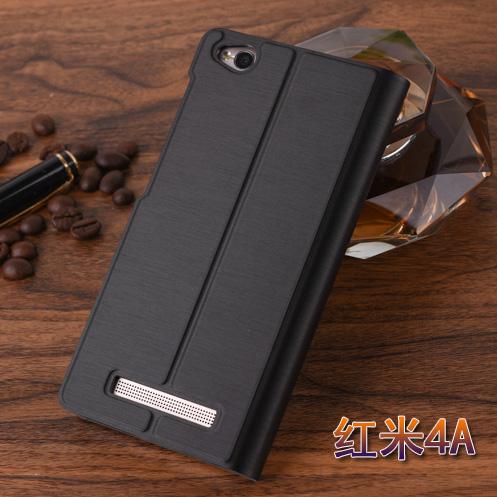 For Xiaomi Redmi 4A Case Luxury Stander Wallet Flip PU Leather Cases For Xiaomi Redmi 4A Cover Card Holder Phone Bag