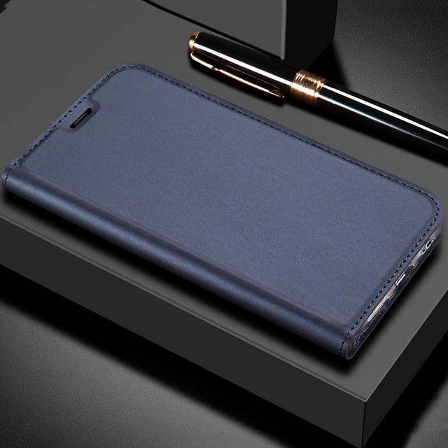 Magnetic Leather Book Flip Phone Case For Xiaomi Mi A2 Lite A1 Card Holder Cover For Redmi Note 7 5 6 Pro 5A Prime 4X 4 6A Plus