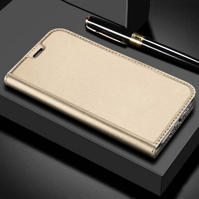Magnetic Leather Book Flip Phone Case For Xiaomi Mi A2 Lite A1 Card Holder Cover For Redmi Note 7 5 6 Pro 5A Prime 4X 4 6A Plus