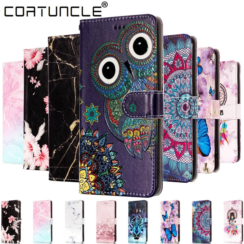 Redmi 4x Flip Leather Case on For Fundas Xiaomi Redmi 4x case sFor coque Xiaomi Redmi 4x 3D Relief Wallet Cover Stand Phone Case