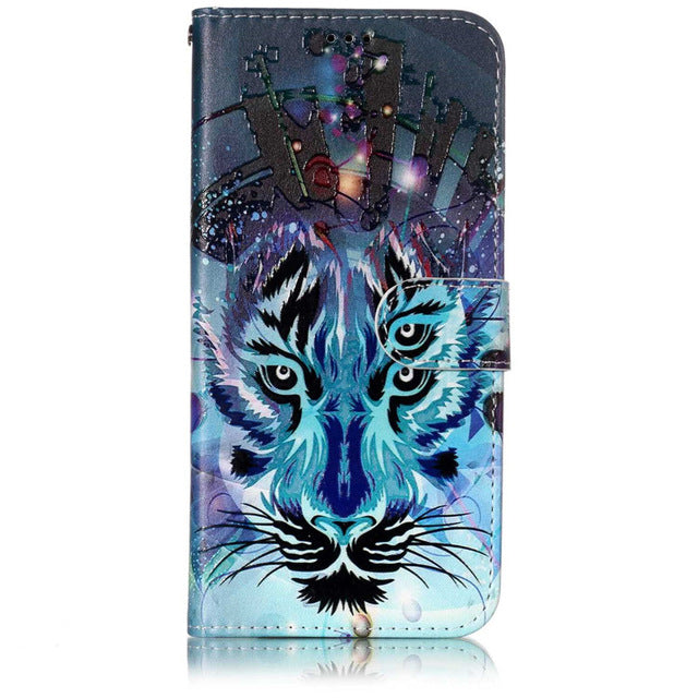Redmi 4x Flip Leather Case on For Fundas Xiaomi Redmi 4x case sFor coque Xiaomi Redmi 4x 3D Relief Wallet Cover Stand Phone Case