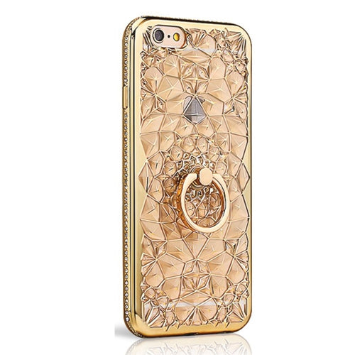 Axbety Case For iPhone 7 8 6 6S XR XS MAX Case Luxury Gold Glitter Marble Cover For iPhone 7 Plus Diamond Ring Phone Case