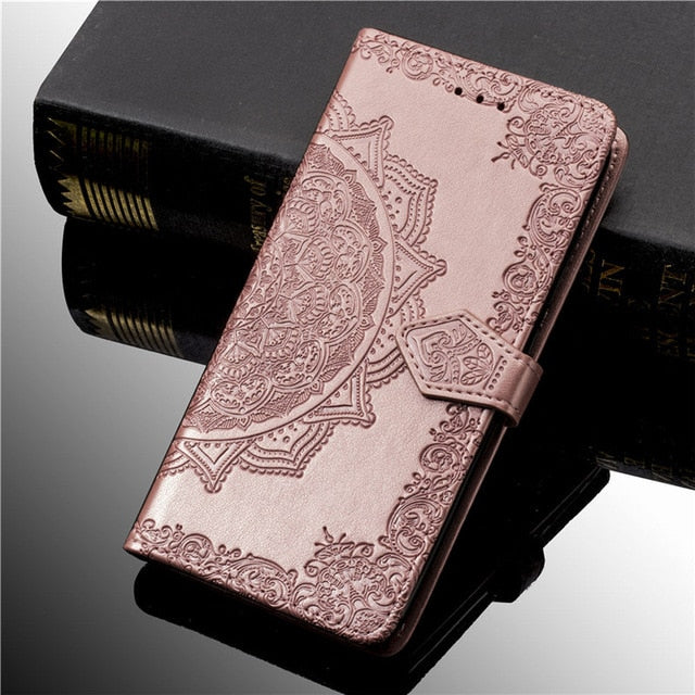 Leather Flip Case For Xiaomi Redmi 7 6 6A 5 Plus 4A 4X Note 5A 4 5 7 6 Pro 3S Go Mi 9 SE A1 A2 8 Lite For Redmi 7A 7 5A 6A Cover