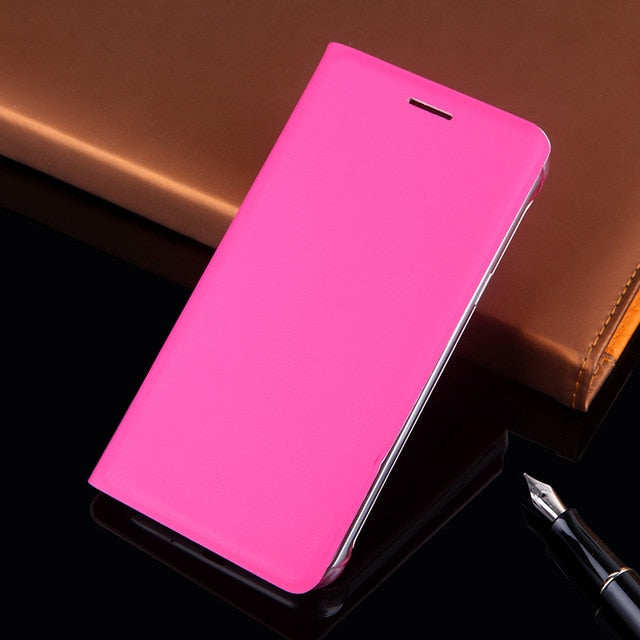 360 Full Flip Cover Wallet Leather Phone Case For Samsung Galaxy J3 2016 2015 GalaxyJ3 J 3 6 SM J320 J320F J320H J320FN SM-J320F